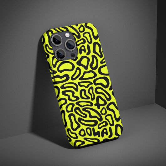 Coques Case-Mate iPhone Modern Abstract Blob Pattern Phone Case – Racing I