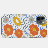 Coques Case-Mate iPhone Modern Abstract Flowers Boho Wavy (Dos (Horizontal))