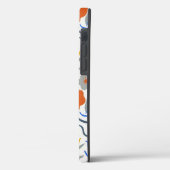Coques Case-Mate iPhone Modern Abstract Flowers Boho Wavy (Verso / Gauche)