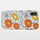 Coques Case-Mate iPhone Modern Abstract Flowers Boho Wavy (Dos (Horizontal))