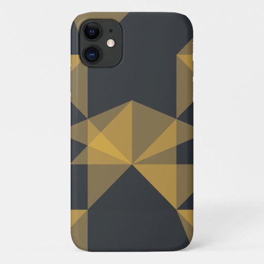 Coques Case-Mate iPhone Modern, abstract, urban geometric triangle pattern (Dos)