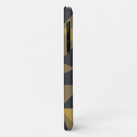 Coques Case-Mate iPhone Modern, abstract, urban geometric triangle pattern (Dos/Gauche)