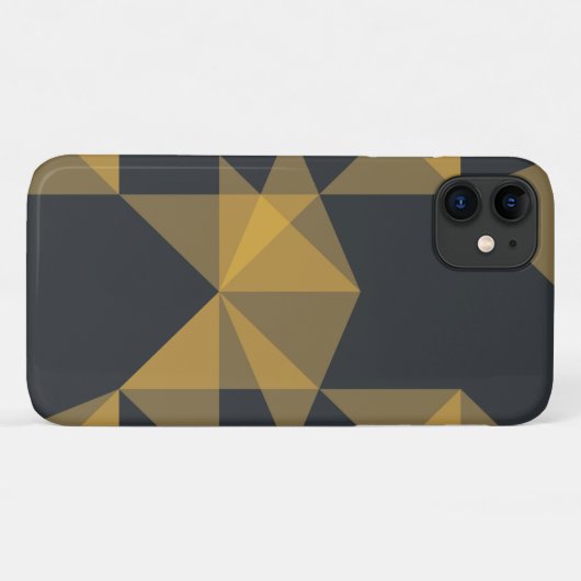 Coques Case-Mate iPhone Modern, abstract, urban geometric triangle pattern (Dos (Horizontal))