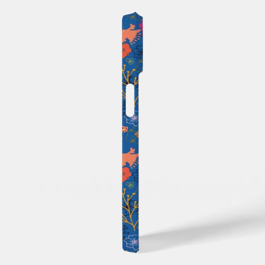 Coques Case-Mate iPhone Modern Batik Victoria Blue (Verso / Droite)