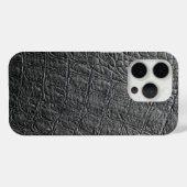Coques Case-Mate iPhone Modern Black Crocodile (Verso (horizontal))