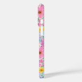 Coques Case-Mate iPhone Modern Colorful Garden Monogrammed (Verso / Gauche)
