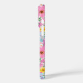 Coques Case-Mate iPhone Modern Colorful Garden Monogrammed (Verso / Gauche)