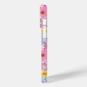 Coques Case-Mate iPhone Modern Colorful Garden Monogrammed (Verso / Gauche)