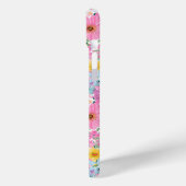 Coques Case-Mate iPhone Modern Colorful Garden Monogrammed (Verso / Gauche)