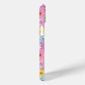 Coques Case-Mate iPhone Modern Colorful Garden Monogrammed (Verso / Droite)