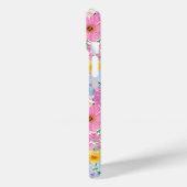 Coques Case-Mate iPhone Modern Colorful Garden Monogrammed (Verso / Gauche)