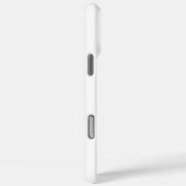 Coques Case-Mate iPhone Modern Creative tendance White Ajouter un nom (Verso / Droite)