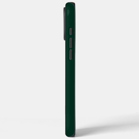 Coques Case-Mate iPhone Modern Dark Green Monogram Initials Contemporary C (Verso / Gauche)