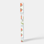 Coques Case-Mate iPhone Modern Decorative Flowers Pattern (Verso / Gauche)