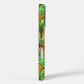 Coques Case-Mate iPhone Modern Decorative Geometric Stained Glass (Verso / Droite)