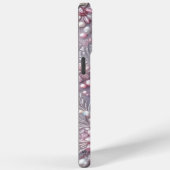 Coques Case-Mate iPhone Modern elegant cute purple pearls Valentine’s Day (Verso / Droite)