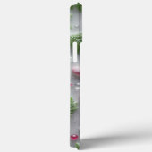 Coques Case-Mate iPhone Modern elegant pink white heart valentine (Verso / Droite)