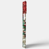 Coques Case-Mate iPhone Modern elegant red green pearls Valentine’s Day (Verso / Droite)