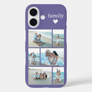 Coques iPhone 16 Modern Family 6 Photo Violet
