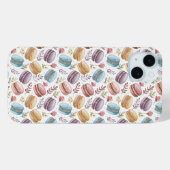 Coques Case-Mate iPhone Modern Fun Sweet Macaroons (Verso (horizontal))
