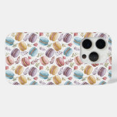 Coques Case-Mate iPhone Modern Fun Sweet Macaroons (Verso (horizontal))