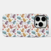 Coques Case-Mate iPhone Modern Fun Sweet Macaroons (Verso (horizontal))