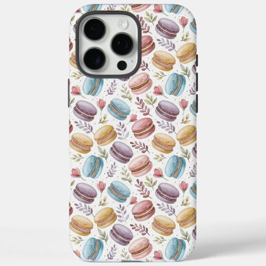 Coques Case-Mate iPhone Modern Fun Sweet Macaroons (Verso)