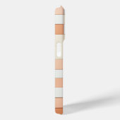 Coques Case-Mate iPhone Modern Geometric Square Case - Terracotta, Cream  (Verso / Droite)