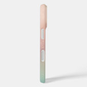 Coques Case-Mate iPhone Modern Glitter Holographic Gold with Name (Verso / Droite)
