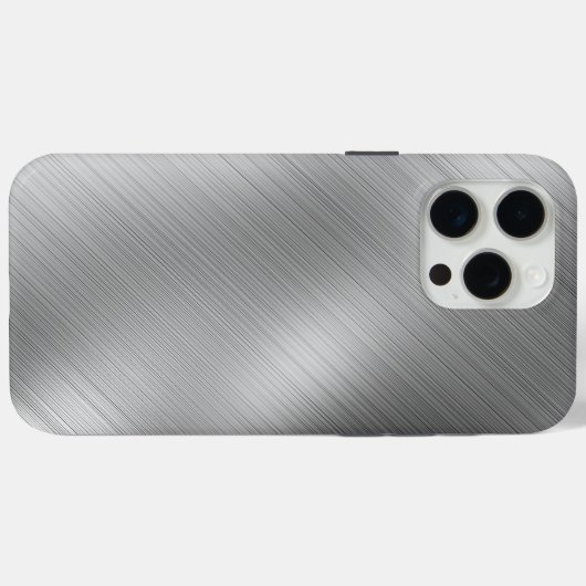 Coques Case-Mate iPhone Modern Grey Texture Template (Verso (horizontal))