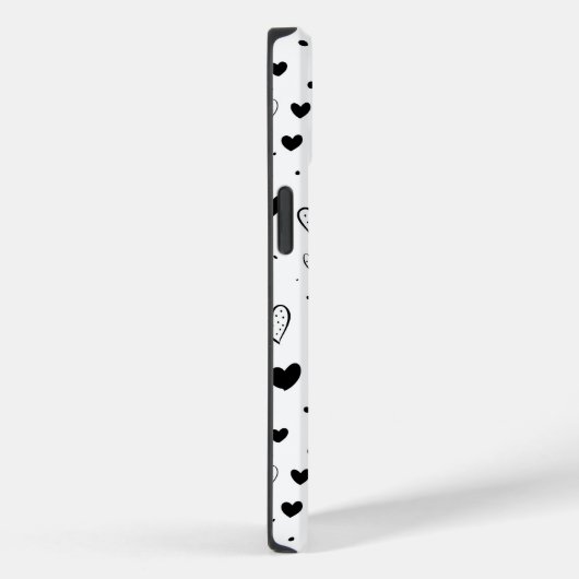 Coques Case-Mate iPhone Modern Hearts Pattern (Verso / Droite)