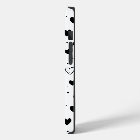 Coques Case-Mate iPhone Modern Hearts Pattern (Verso / Gauche)