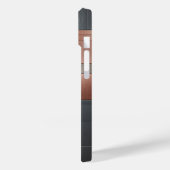 Coques Case-Mate iPhone Modern Industrial Metallic Block Pattern Copper an (Verso / Gauche)