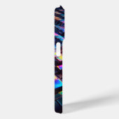 Coques Case-Mate iPhone Modern Iridescent Wavy Grid Phone Case Futuristic (Verso / Droite)