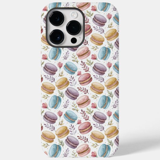 Coques Case-Mate iPhone Modern Macaroon Desserts (Verso)