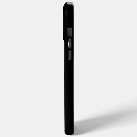 Coques Case-Mate iPhone Modern Monogram Noir  (Verso / Gauche)