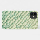 Coques Case-Mate iPhone Modern Organic Geometric Hexagons - Elegant Mint & (Dos (Horizontal))
