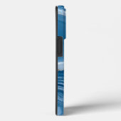 Coques Case-Mate iPhone Modern Stone Dusty Blue Marble (Verso / Droite)