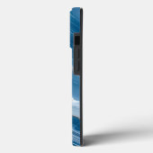 Coques Case-Mate iPhone Modern Stone Dusty Blue Marble (Verso / Gauche)