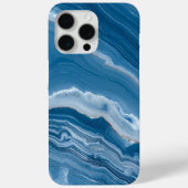 Coques Case-Mate iPhone Modern Stone Dusty Blue Marble (Verso)