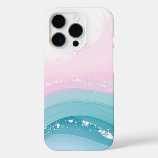 Coques Case-Mate iPhone Modern Stone Dusty Blue Marble (Verso)