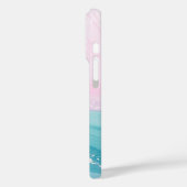 Coques Case-Mate iPhone Modern Stone Dusty Blue Marble (Verso / Gauche)