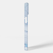 Coques Case-Mate iPhone Modern Stone Dusty Blue Marble (Verso / Droite)