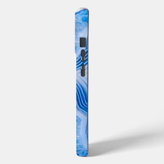 Coques Case-Mate iPhone Modern Stone Dusty Blue Marble (Verso / Gauche)