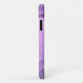 Coques Case-Mate iPhone Modern Stone Dusty Blue Marble (Dos/Droite)