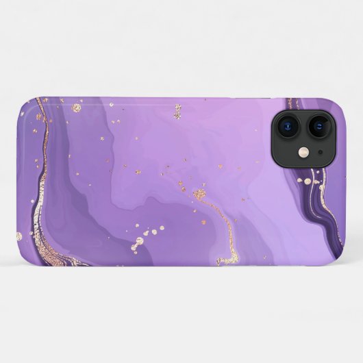 Coques Case-Mate iPhone Modern Stone Dusty Blue Marble (Dos (Horizontal))