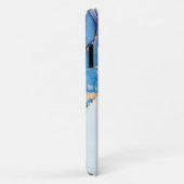 Coques Case-Mate iPhone Modern Stone Dusty Blue Marble (Dos/Droite)