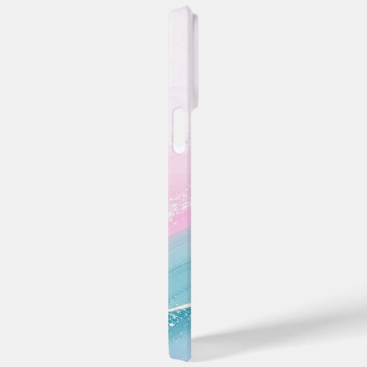 Coques Case-Mate iPhone Modern Stone Dusty Blue Marble (Verso / Droite)