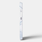 Coques Case-Mate iPhone Modern Stone Dusty Blue Marble (Verso / Gauche)