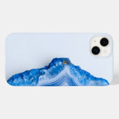 Coques Case-Mate iPhone Modern Stone Dusty Blue Marble (Verso (horizontal))